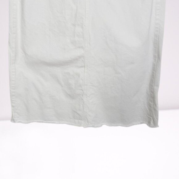 Free People We The Free Come As You Are Denim Maxi Skirt Sz 6 White - Picture 8 of 13